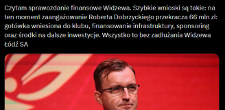 HIT! Tyle Robert Dobrzycki ZAINWESTOWAŁ już w Widzew!